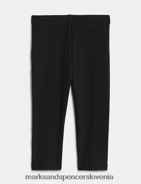 bombažne pajkice Črna Marks & Spencer oblačila dojenček 6T8F6X7948