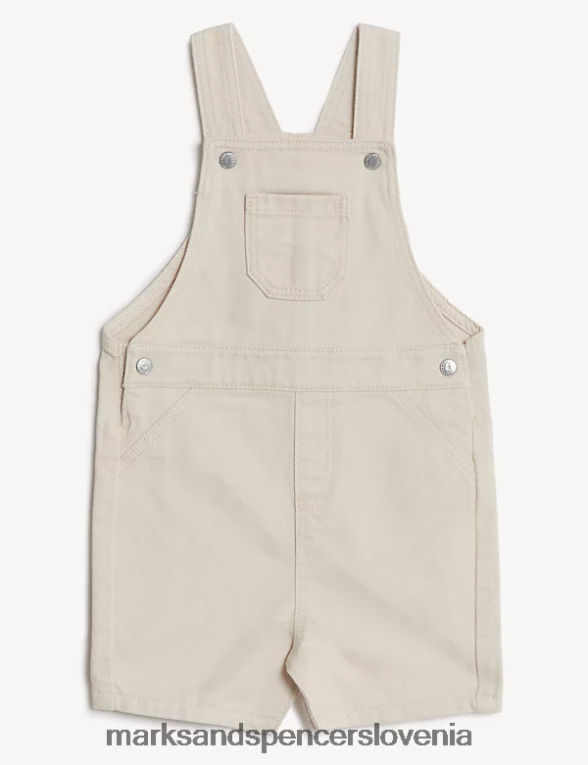 denim bibshort kaliko Marks & Spencer oblačila dojenček 6T8F6X7554