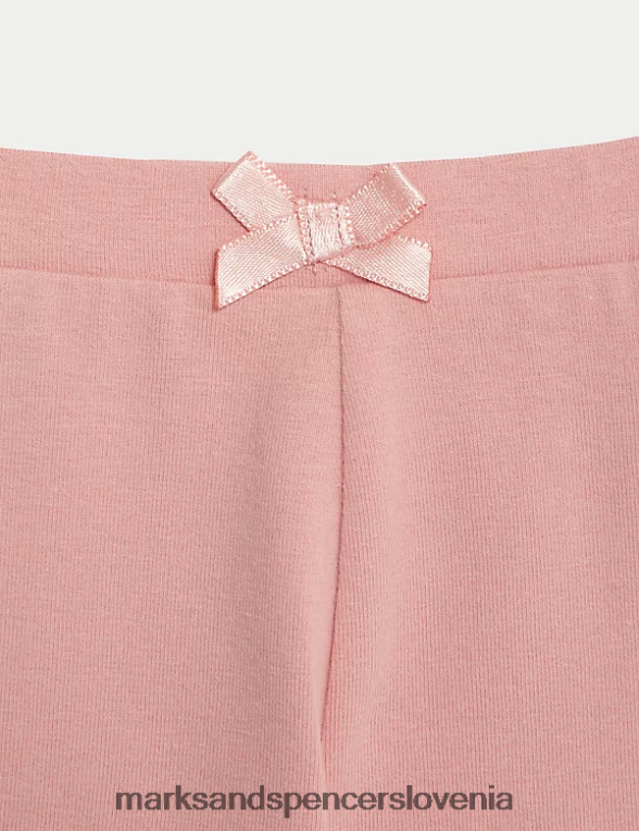 2-delna bombažna obleka peter rabbit roza mešanica Marks & Spencer oblačila dojenček 6T8F6X7616