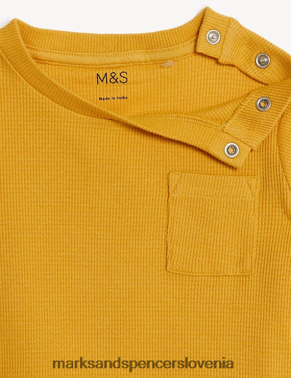 2-delna obleka z bogatim bombažnim potiskom multi Marks & Spencer oblačila dojenček 6T8F6X7443