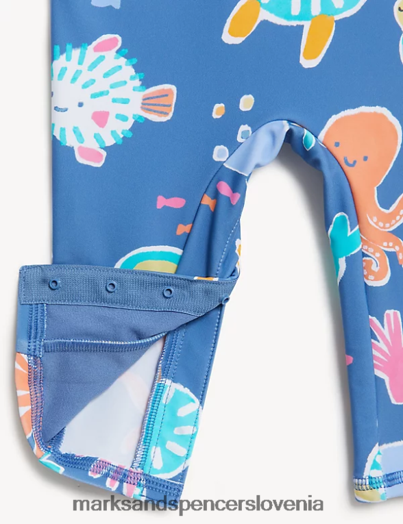 2-delni komplet kopalk in klobuka Sealife multi Marks & Spencer oblačila dojenček 6T8F6X12