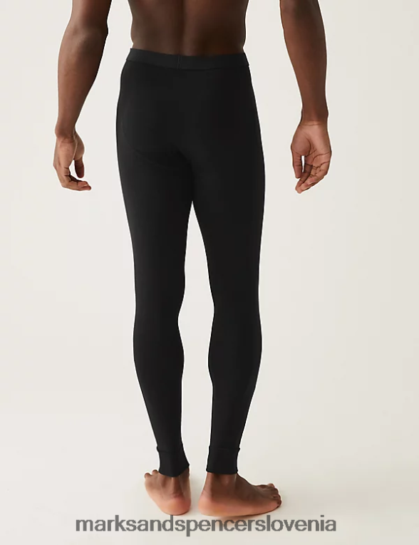 2pk heatgen light termalne dolge hlače Črna Marks & Spencer oblačila moški 6T8F6X5458