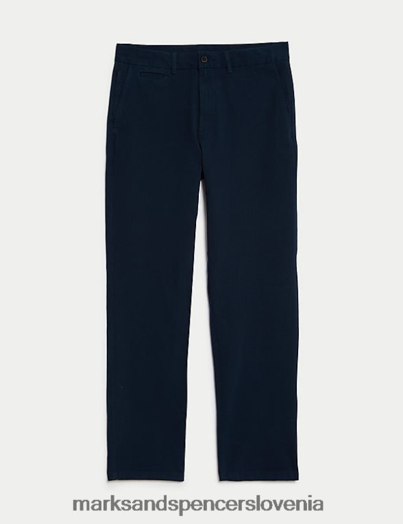 regular fit ultimate chino temna mornarica Marks & Spencer oblačila moški 6T8F6X4932