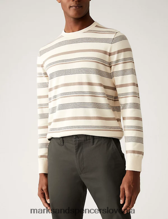 skinny fit raztegljive chinos hlače temno oglje Marks & Spencer oblačila moški 6T8F6X5317