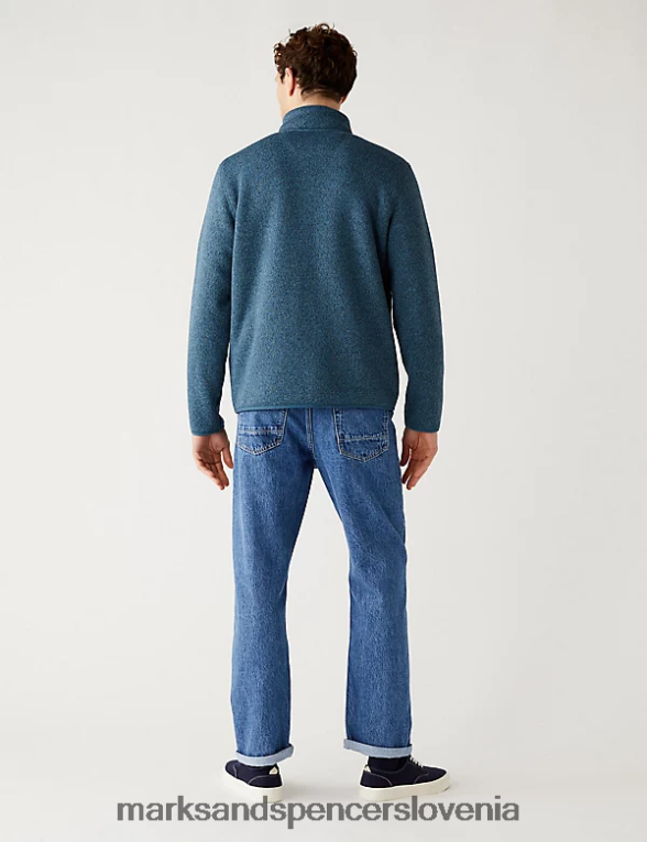ohlapne toge vintage prane kavbojke srednje modra Marks & Spencer oblačila moški 6T8F6X5970