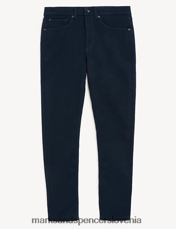 skinny fit 360 flex jeans modra/črna Marks & Spencer oblačila moški 6T8F6X5530