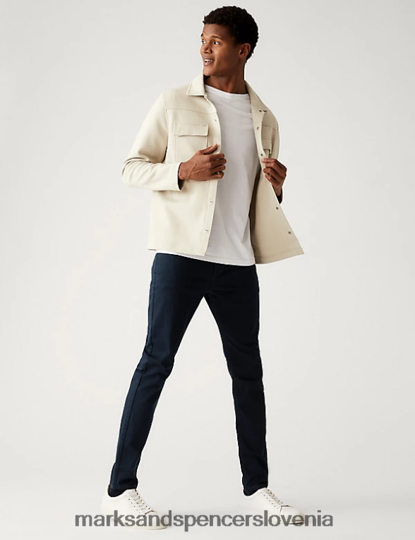 skinny fit 360 flex jeans modra/črna Marks & Spencer oblačila moški 6T8F6X5530
