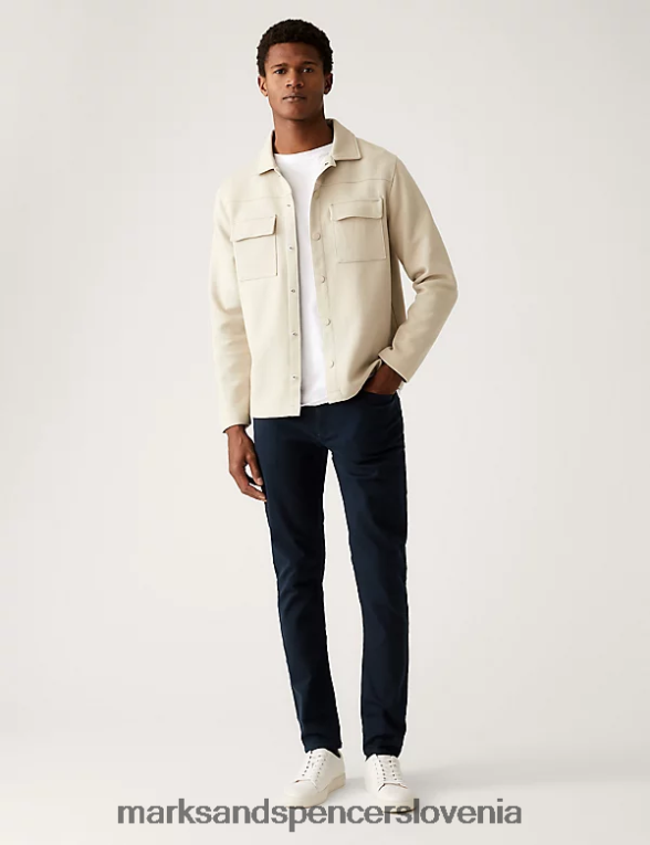skinny fit 360 flex jeans modra/črna Marks & Spencer oblačila moški 6T8F6X5530