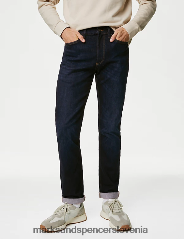 slim fit 360 flex jeans indigo Marks & Spencer oblačila moški 6T8F6X7185