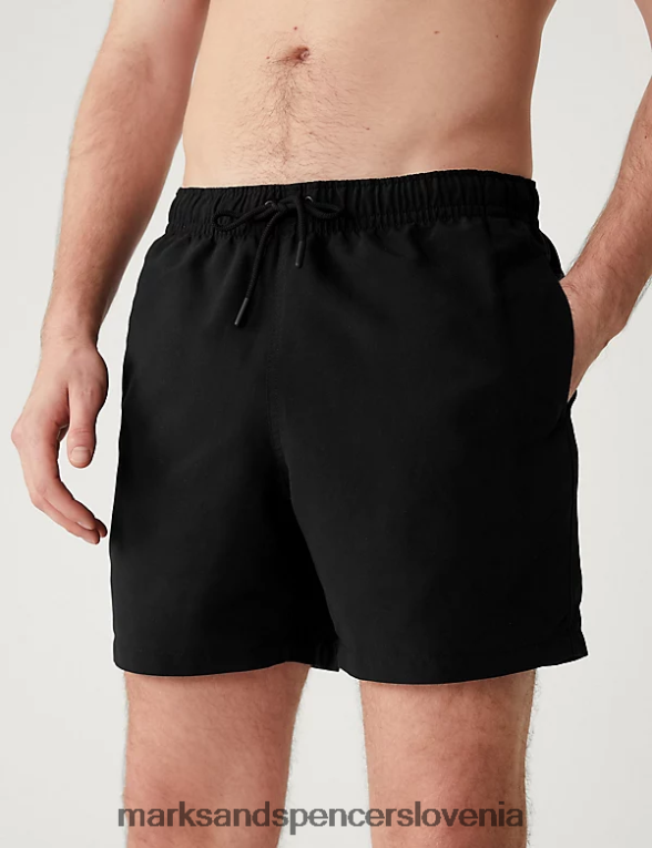 hitro sušeče kopalne hlače Črna Marks & Spencer oblačila moški 6T8F6X5135