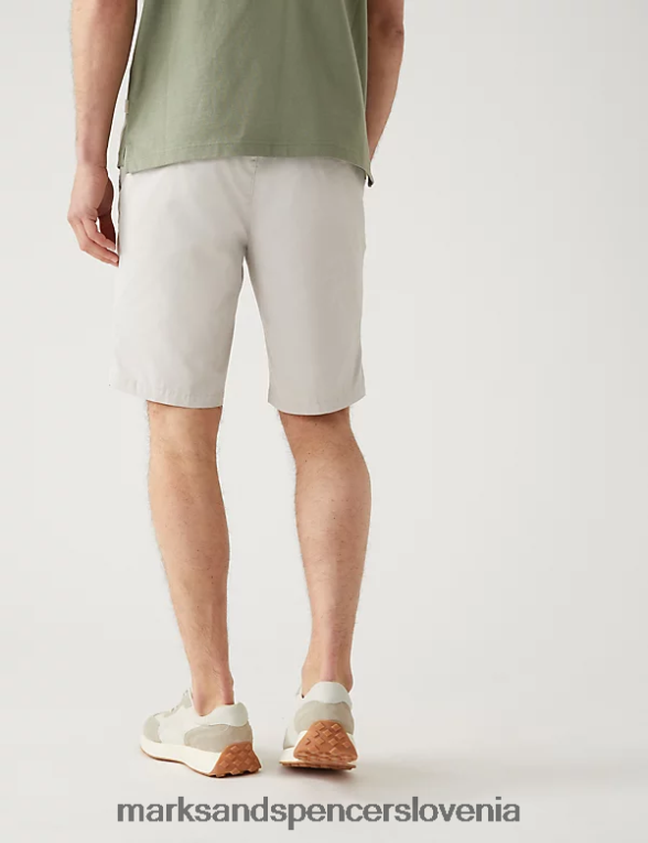 super lahke raztegljive kratke hlače chino naravno Marks & Spencer oblačila moški 6T8F6X6503