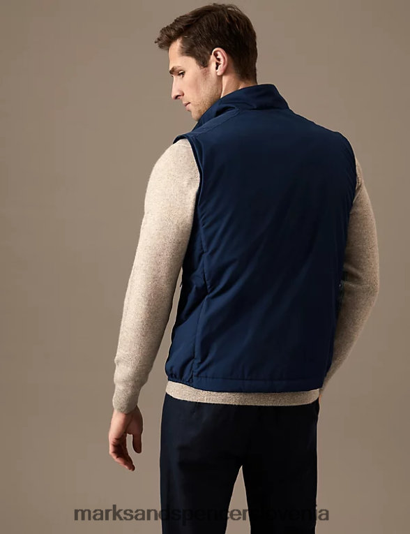 jopič z nevihtnim oblačilom temna mornarica Marks & Spencer oblačila moški 6T8F6X6489