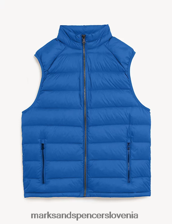 jopica iz perja in puha kobalt Marks & Spencer oblačila moški 6T8F6X6954
