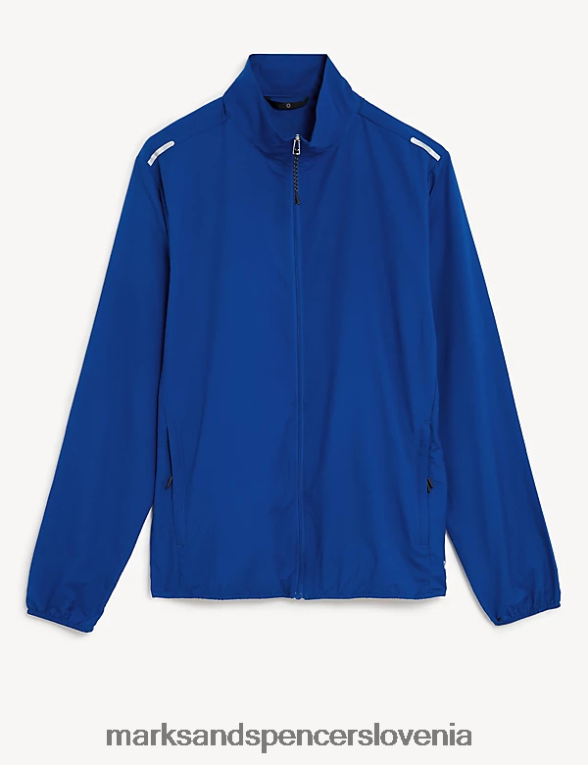 super lahka jakna z nevihtnim oblačilom kobalt Marks & Spencer oblačila moški 6T8F6X6132