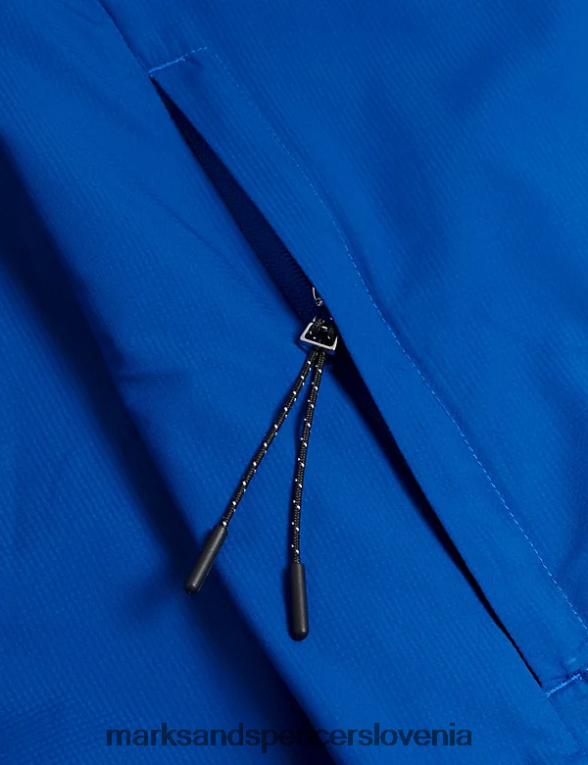 super lahka jakna z nevihtnim oblačilom kobalt Marks & Spencer oblačila moški 6T8F6X6132