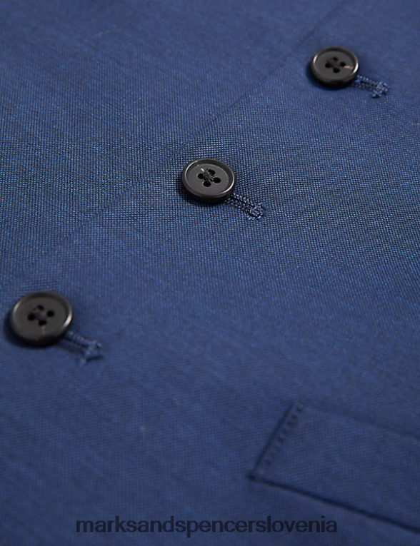 telovnik indigo Marks & Spencer oblačila moški 6T8F6X6542