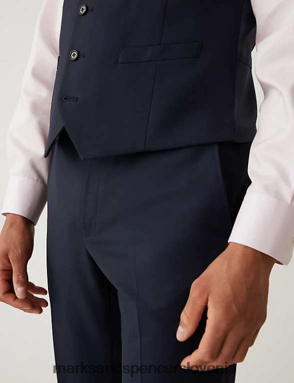 telovnik mornarica Marks & Spencer oblačila moški 6T8F6X6541