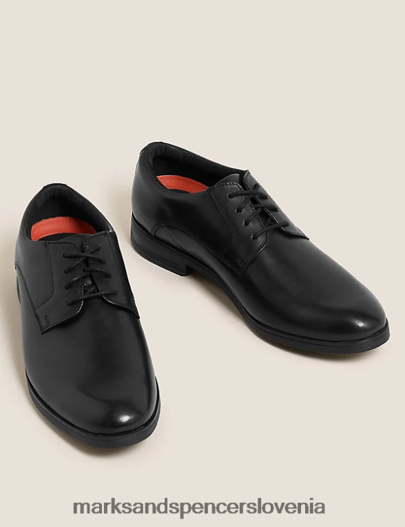 Airflex usnjeni derbi čevlji Črna Marks & Spencer obutev moški 6T8F6X7180