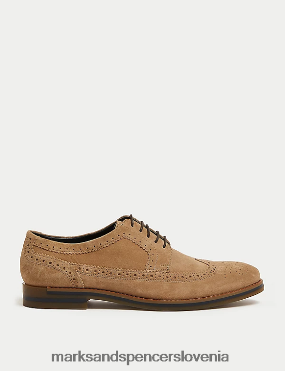 semiša brogues kamen Marks & Spencer obutev moški 6T8F6X6193