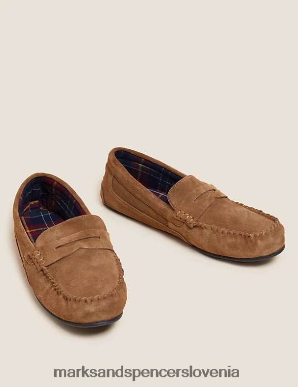 copati iz semiša s freshfeet porjavelost Marks & Spencer obutev moški 6T8F6X7011