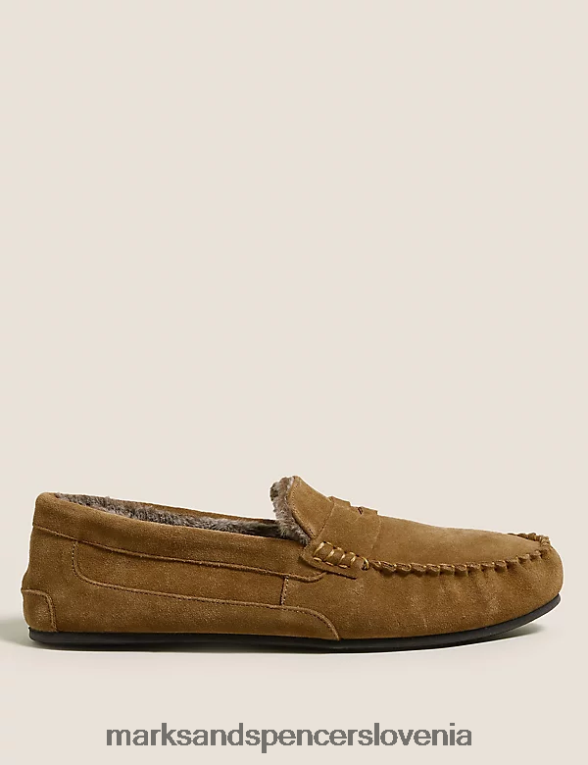 copati iz semiša s freshfeet porjavelost Marks & Spencer obutev moški 6T8F6X7055