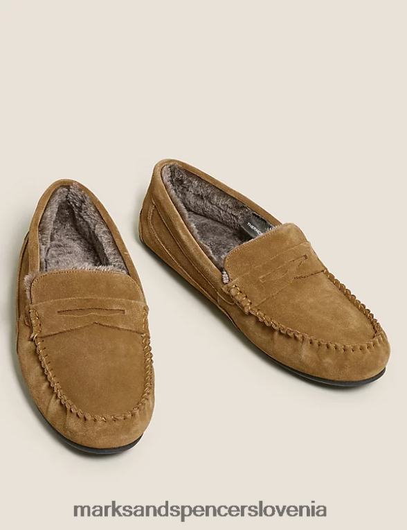 copati iz semiša s freshfeet porjavelost Marks & Spencer obutev moški 6T8F6X7055