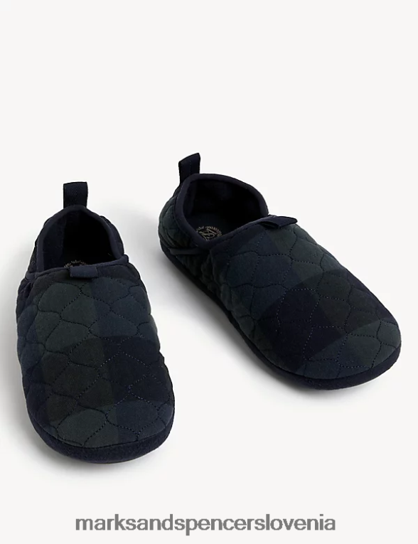 karirasti copati mornarska mešanica Marks & Spencer obutev moški 6T8F6X6332