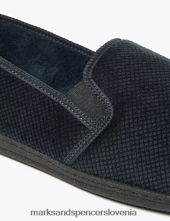 velur copati s freshfeet mornarica Marks & Spencer obutev moški 6T8F6X6820
