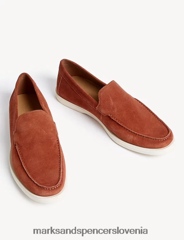 loaferji iz semiša sekvoja Marks & Spencer obutev moški 6T8F6X6287