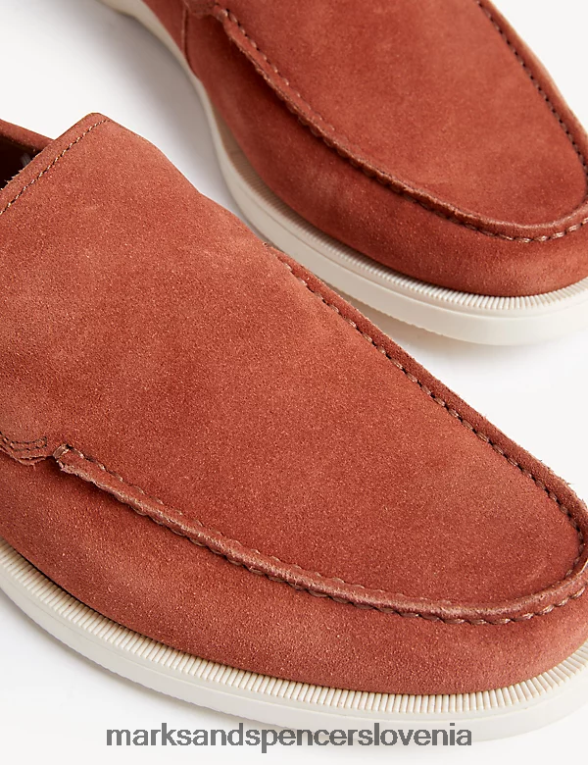loaferji iz semiša sekvoja Marks & Spencer obutev moški 6T8F6X6287
