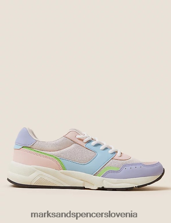 Freshfeet copati color block multi Marks & Spencer obutev otroci 6T8F6X9905