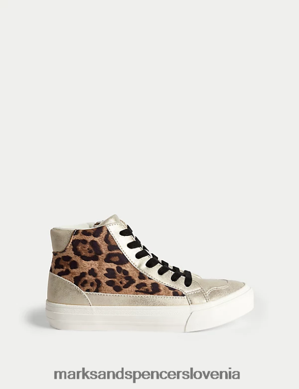Freshfeet visoke superge rjava mešanica Marks & Spencer obutev otroci 6T8F6X8821
