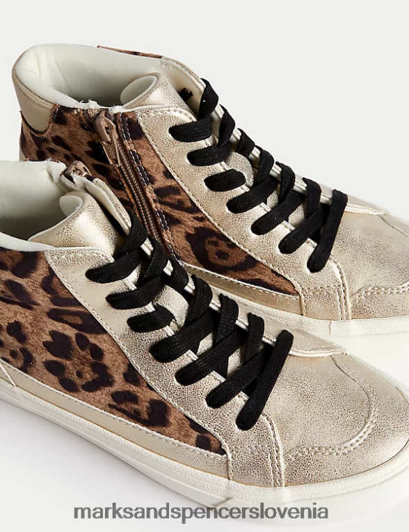 Freshfeet visoke superge rjava mešanica Marks & Spencer obutev otroci 6T8F6X8821