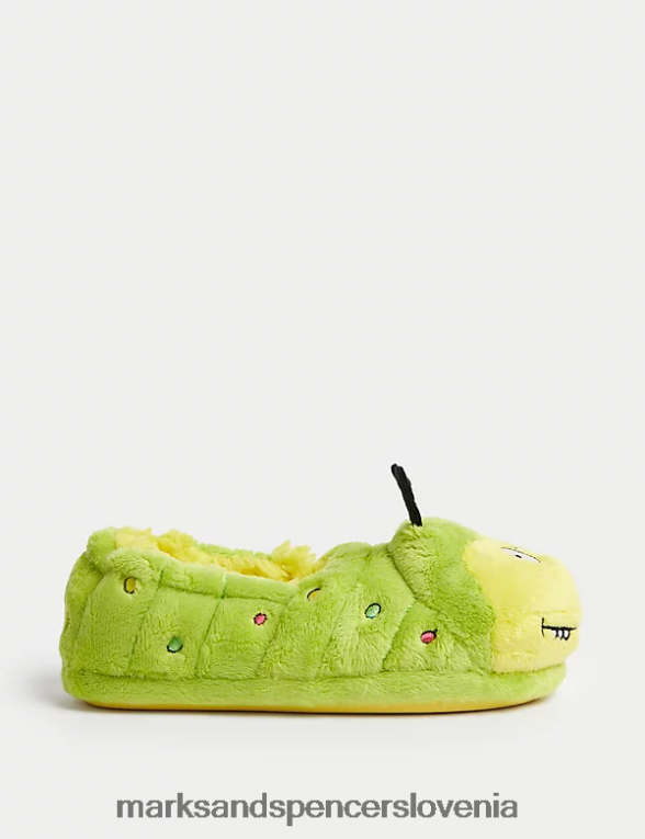 colin the caterpillar copate zelena mešanica Marks & Spencer obutev otroci 6T8F6X8009