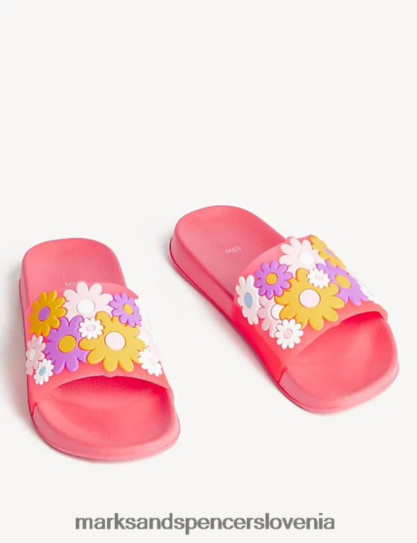 cvetlični drsniki koral Marks & Spencer obutev otroci 6T8F6X9638
