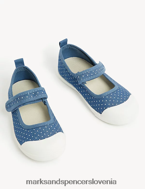 riptape spot mary jane čevlji denim Marks & Spencer obutev otroci 6T8F6X9803