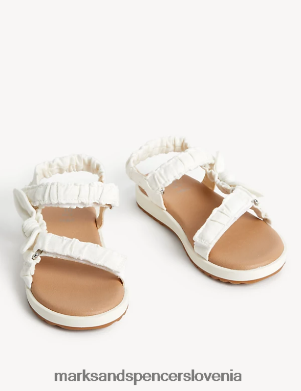 ruched trekkerji bela Marks & Spencer obutev otroci 6T8F6X9954