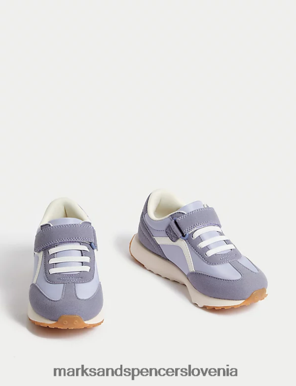 tekači freshfeet riptape vijolična Marks & Spencer obutev otroci 6T8F6X8120