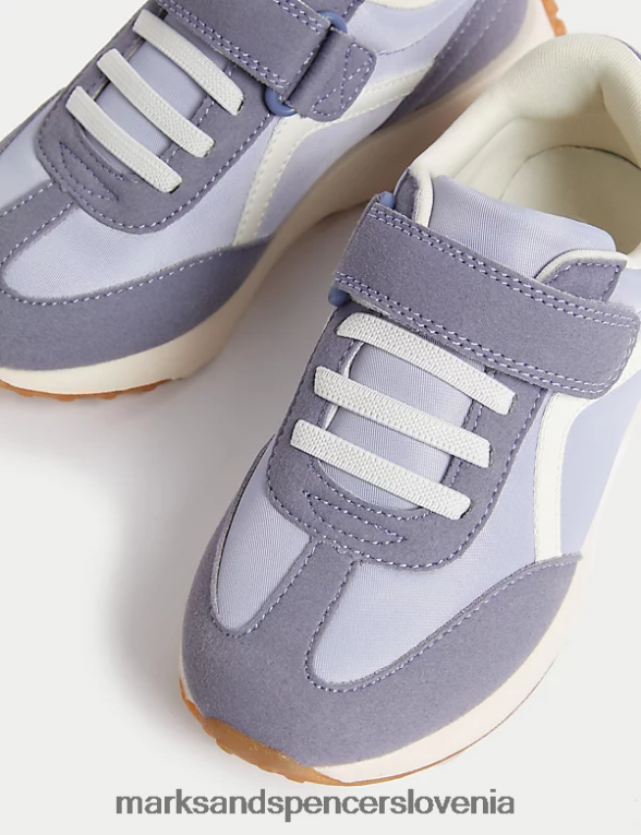 tekači freshfeet riptape vijolična Marks & Spencer obutev otroci 6T8F6X8120