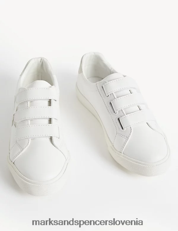 tekači freshfeet star riptape bela mešanica Marks & Spencer obutev otroci 6T8F6X8392