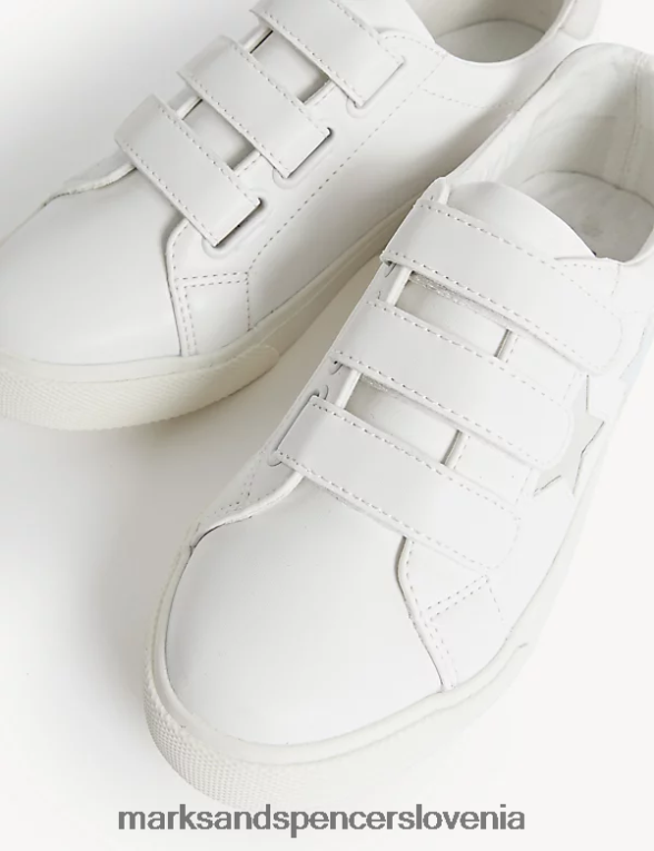 tekači freshfeet star riptape bela mešanica Marks & Spencer obutev otroci 6T8F6X8392