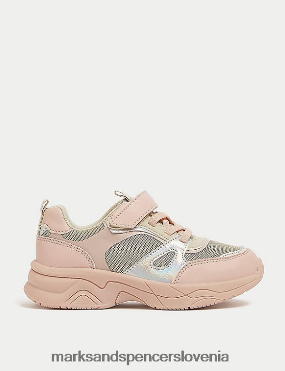 trenažerji freshfeet roza mešanica Marks & Spencer obutev otroci 6T8F6X9840