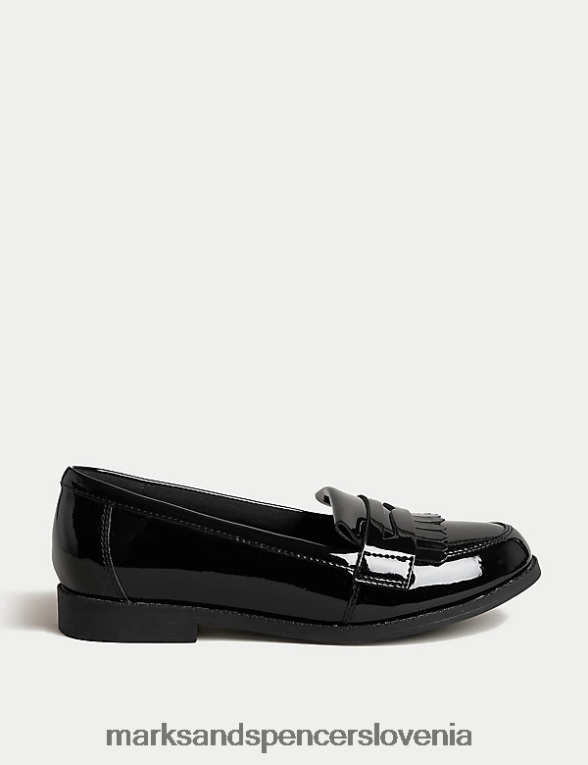 usnjeni šolski čevlji Freshfeet Črna Marks & Spencer obutev otroci 6T8F6X9302