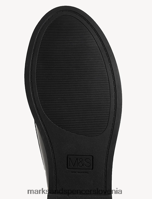 usnjeni šolski čevlji Freshfeet Črna Marks & Spencer obutev otroci 6T8F6X9302