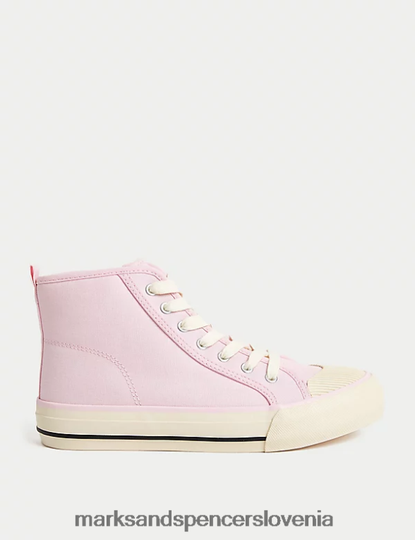 visoke majice iz platna freshfeet roza Marks & Spencer obutev otroci 6T8F6X9555