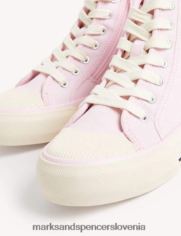 visoke majice iz platna freshfeet roza Marks & Spencer obutev otroci 6T8F6X9555