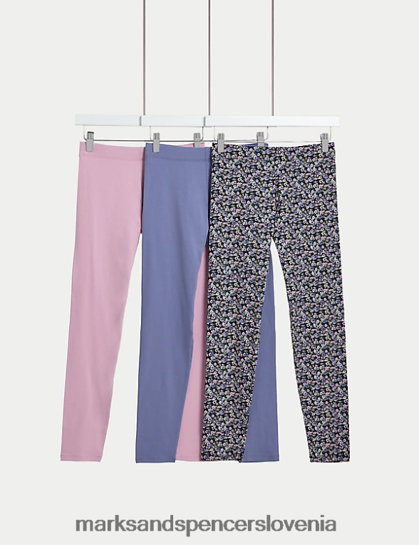 3pk bogate bombažne pajkice multi Marks & Spencer oblačila otroci 6T8F6X9282