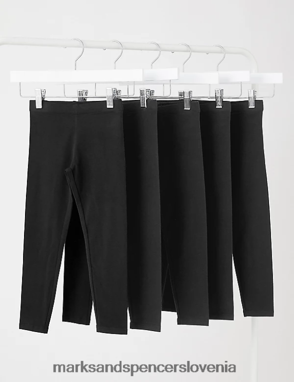 5pk bogate bombažne pajkice Črna Marks & Spencer oblačila otroci 6T8F6X9628