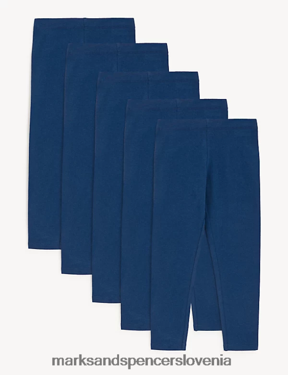 5pk bombažne enobarvne pajkice temna mornarica Marks & Spencer oblačila otroci 6T8F6X9274