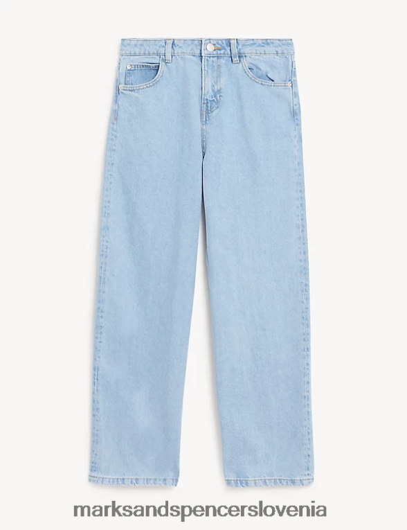 široke kavbojke denim Marks & Spencer oblačila otroci 6T8F6X9630